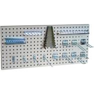 Lot de 15 accessoires assortis pour panneau perforé