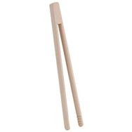Lot de 16 Pince à toast en bois hêtre 30cm