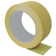 Lot de 18 Adhésif lisse de masquage Jaune 60° 50 m X 50 mm