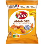 Lot de 18 Amandes au Sel de Guérande 120g Amandes