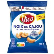 Lot de 18 VICO Noix de Cajou au Sel de Guérande 100g