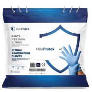 Lot de 200 Gant jetable en nitrile condtionné en sachet T10