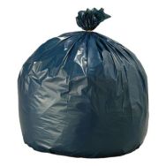 Lot de 200 Sac poubelle recyclable - Déchets légers - 130L - Noir