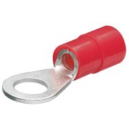 Lot de 200 cosses rondes isolées p/ câble de 0,5 à 1,0mm² avec vis de 5mm