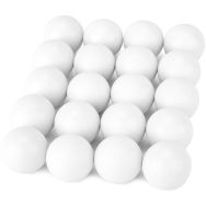 Lot de 20 Balles plastique blanche pour Baby Foot