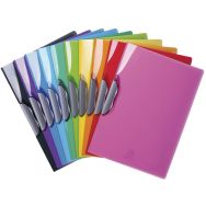 Lot de 20 Chemise de présentation Clip-Design Iderama PP - A4