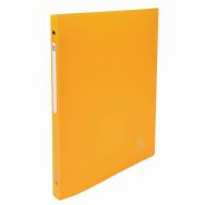 Lot de 20 Classeur 4 anneaux 15mm polypropylène OPAK - A4-Jaune