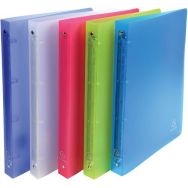 Lot de 20 Classeur 4 anneaux 20 mm PP Chromaline A4 Couleurs assorties