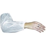 Lot de 20 Manchette polyéthylène blanche 40 cm