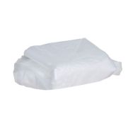 Lot de 20 Sac poubelle support palette perforé 1400L transparent