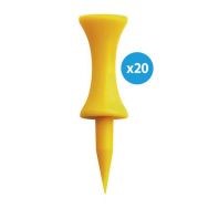 Lot de 20 Tees Plastique 25mm
