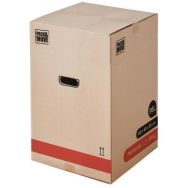 Lot de 20 cartons haute double cannelure renforcée - 96L