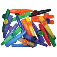 Lot de 20 kazoos en plastique ref 71481-Fuzeau