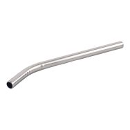Lot de 20 pailles courbées inox Ø 12 mm + brosse de nettoyage