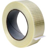 Lot de 24 Adhésif armé chaîne et trame 38 mm X 50 m