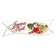Lot de 24 Décor comestible Joyeux Noël