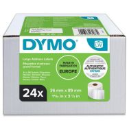 Lot de 24 Étiquette d'adresse postale autocollante LabelWriter 36x89mm