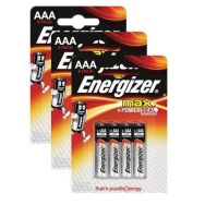 Lot de 24 Pile alcaline - MAX AAA/LR03 FSB8 - Lot de 3 packs de 8 - Energizer