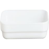 Lot de 24 Ravier carré empilable Restaurant Uni - 24,5 cl