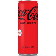 Lot de 24 bouteilles Coca-Cola Zéro 33cl
