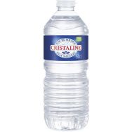 Lot de 24 bouteilles eau de source Cristaline 50cl