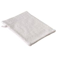 Lot de 24 gants éponge Léa 15x20 cm blanc