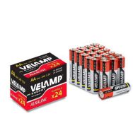 Lot de 24 piles alcalines LR6 (AA) - VELAMP