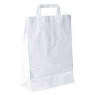 Lot de 250 sacs en papier kraft Col.:Blanc H:35 cm