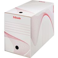 Lot de 25 Boîte Transfert bicolore Annonay, dos 90mm Noir/bleu