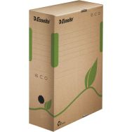 Lot de 25 Boîte d'archives Eco 100 mm Brun du nature