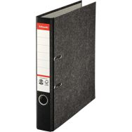 Lot de 25 Classeur à levier - carton - dos 5 cm  - gris  Esselte