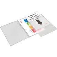 Lot de 25 Dossier de présentation personnalisable avec stripbinder