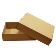 Lot de 25 boîtes cloches 430x310X105mm Kraft
