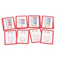 Lot de 25 cartes pour la monnaie