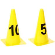 Lot de 25 cônes 30 cm numérotés 1 à 25