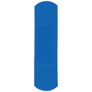 Lot de 25 pansements bleuS, détéctableS et prédécoupés-Securimed