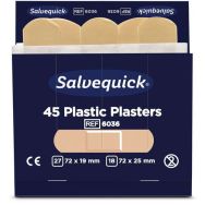 Lot de 270 Recharge pansements plastique Salvequick