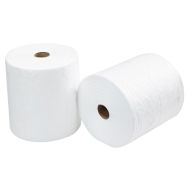 Lot de 2 Absorbant hydrocarbure en matière recyclé - rouleau étroit