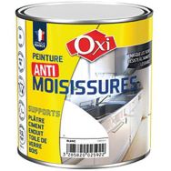 Lot de 2 Antimoisissure avec finition blanc de demi litres
