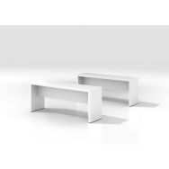Lot de 2 Banquette Bistro