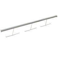Lot de 2 Barres pour cordes escalade pour armoire de rangement