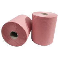 Lot de 2 Bobine beige 2 plis - 800 formats - Manutan