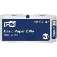 Lot de 2 Bobines Blanche 510m 2 plisW1