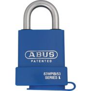 Lot de 2 Cadenas 83 Gaine 53mm Anse Inox Varie - Abus