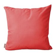 Lot de 2 Coussins décor tissu melon