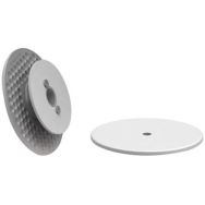 Lot de 2 couvercles pour fourreaux ovoïdes 120 x 100 mm