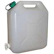 Lot de 2 Jerrican alimentaire avec bouchon et robinet 20l