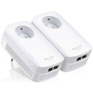 Lot de 2 Kit CPL AV2000 2P Gigabit et Gigogne FR Tp-link TL-PA9025P
