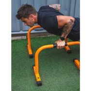 Lot de 2 Mini barre parallèle orange Sveltus
