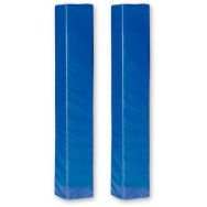 Lot de 2 protections de poteaux de rugby standard carre 50 x 50 cm